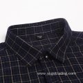 Fashion 100% cotton flannel shirt in autumn